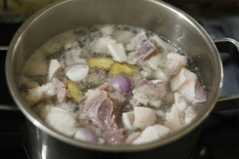 cách làm thịt đông từ thịt heo