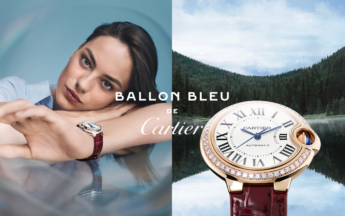 Audiense blog - Luxury watches - Cartier ad