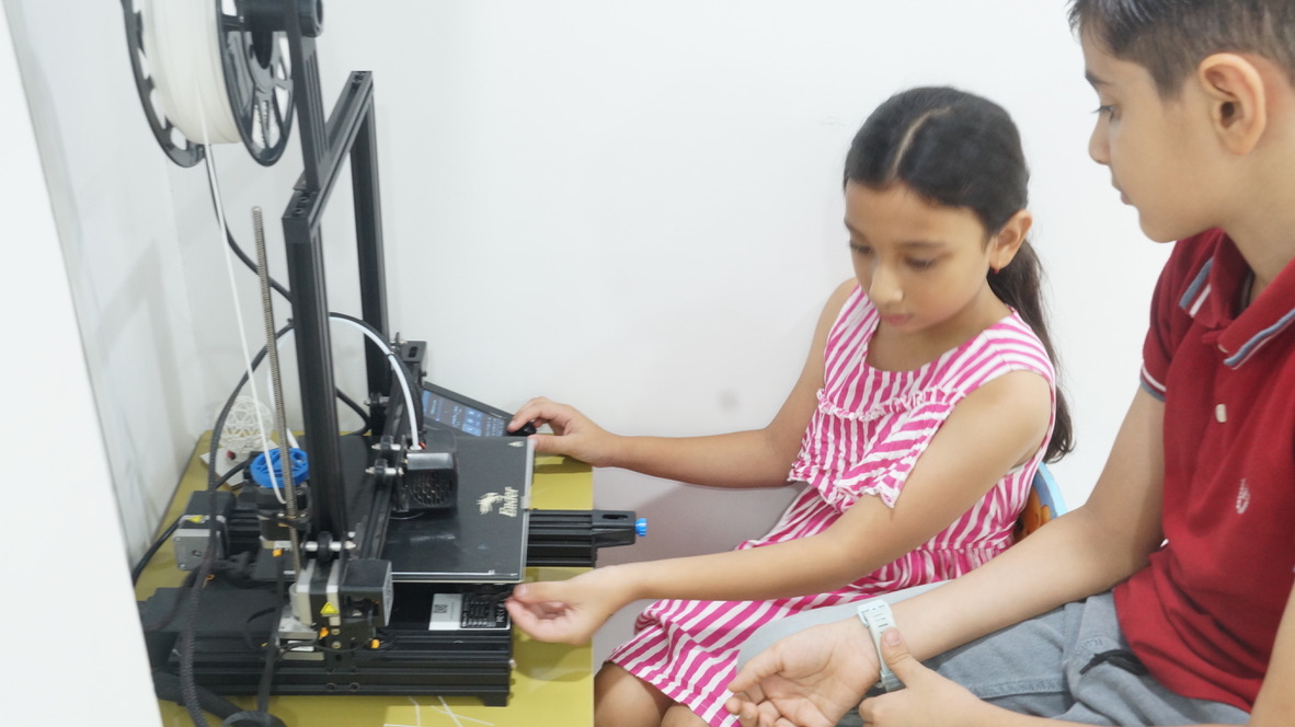 3d printing and designing for kids offline
