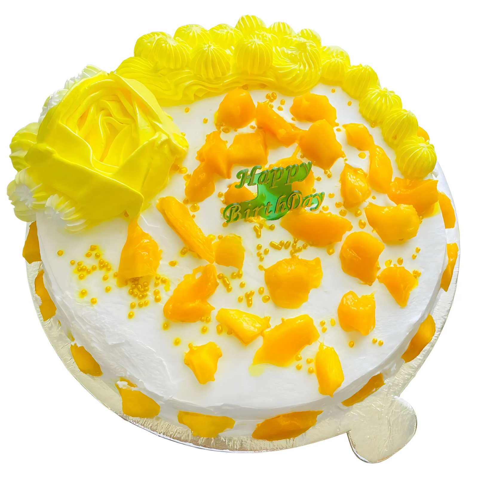 Sugar-free Mango Cake by Belly Amy's