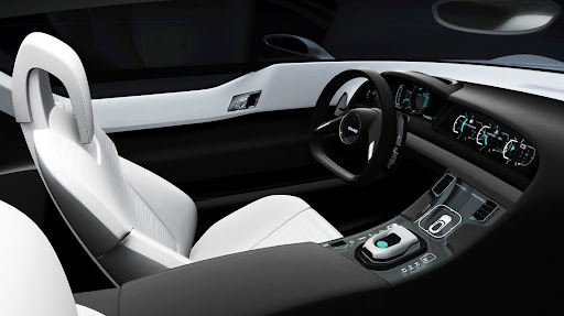Saab AeroX Concept Car interior