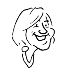A cartoon of a person smiling

Description automatically generated