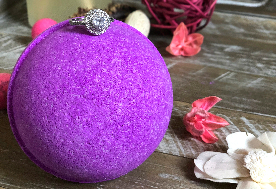 Bath Bombs with Rings