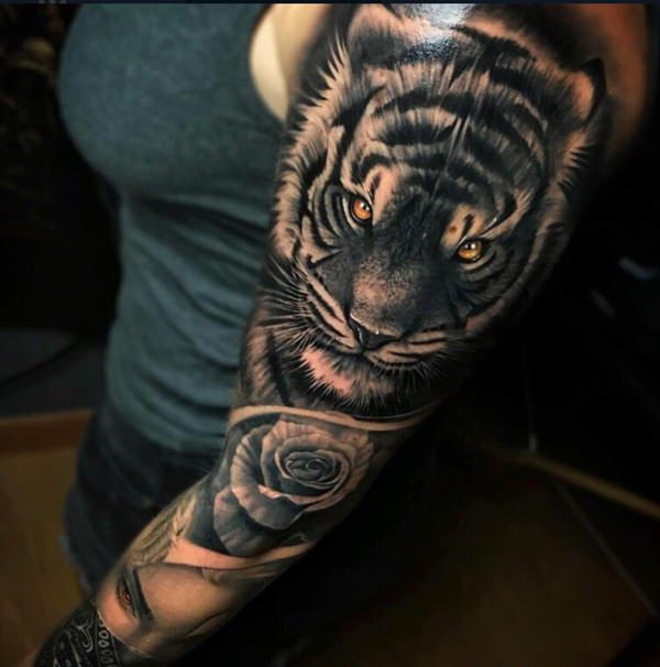 All About Tiger Tattoo Designs, Placements, and their Meanings