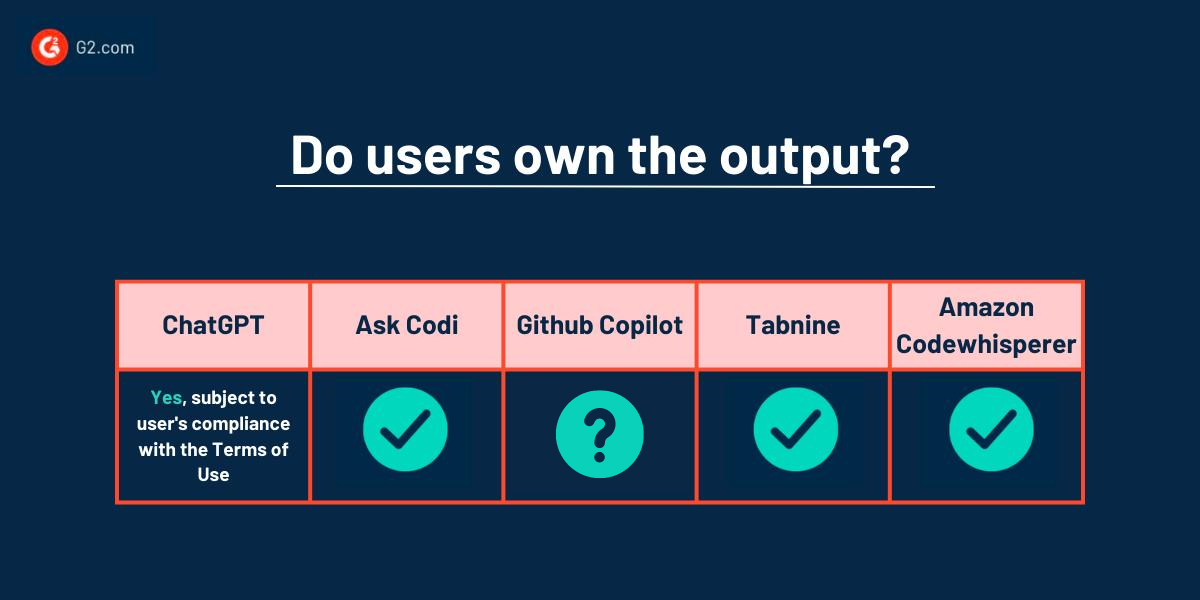 do users own the output