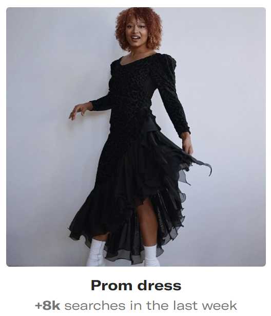 depop prom dress