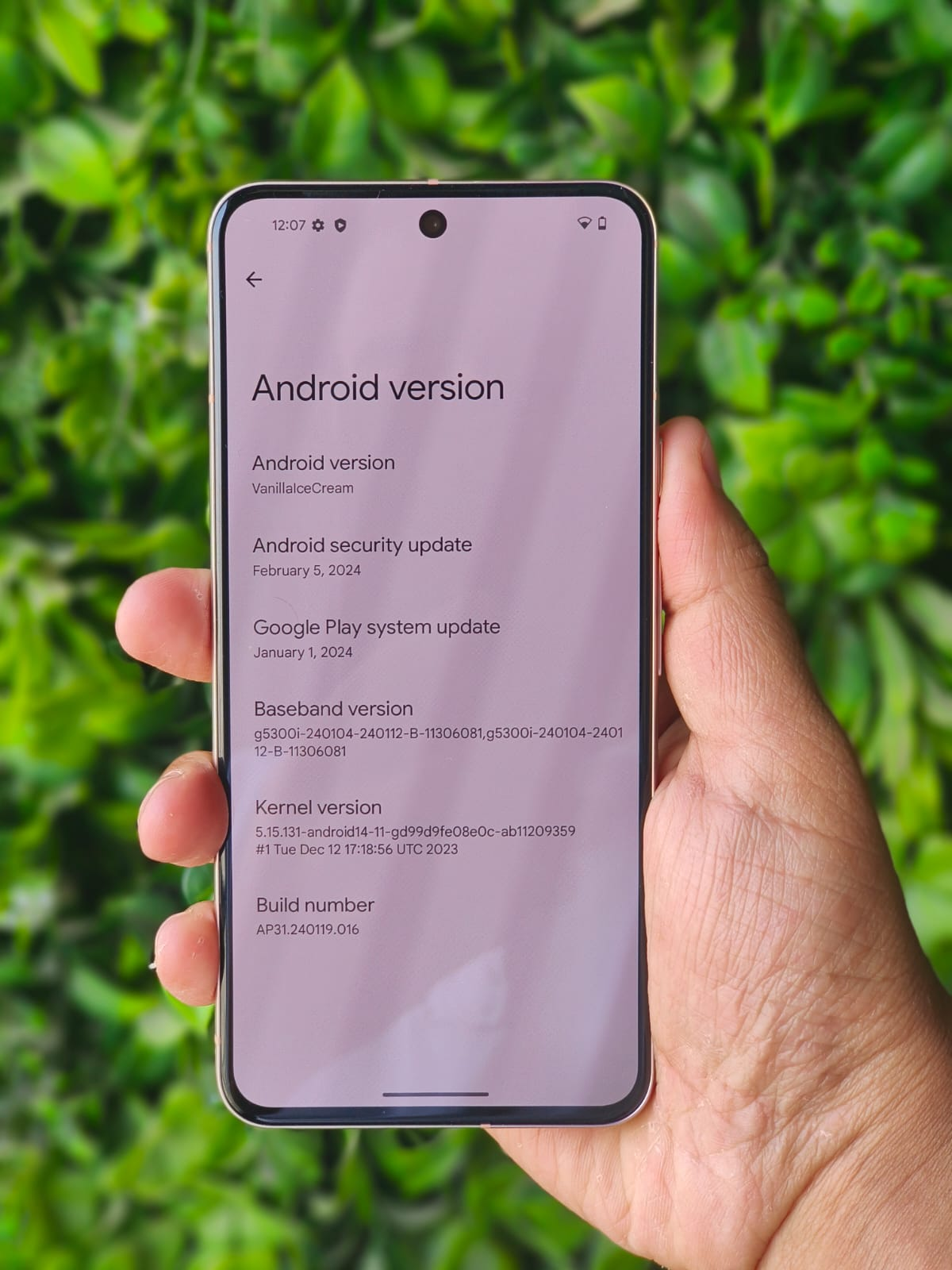 contoh setelah update sistem operasi android 15