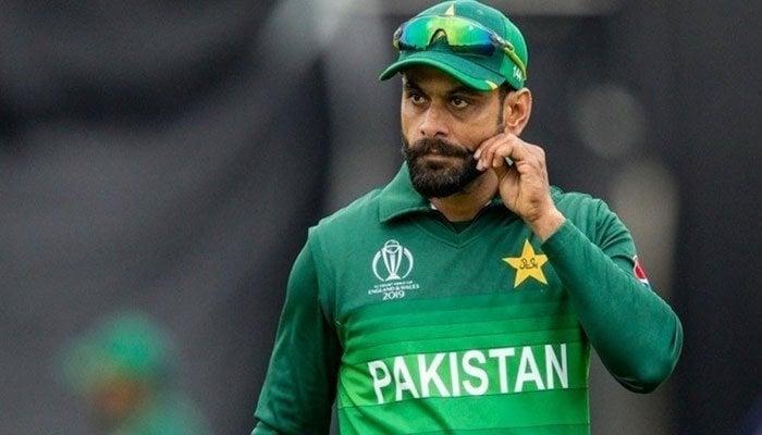 Veteran all-rounder Mohammad Hafeez during an ICC Cricket World Cup 2019 match. — AFP/File