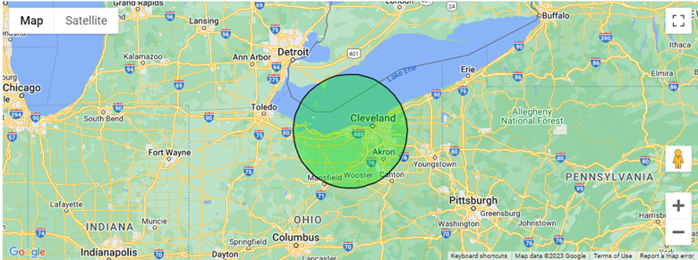 A map with a green circle

Description automatically generated