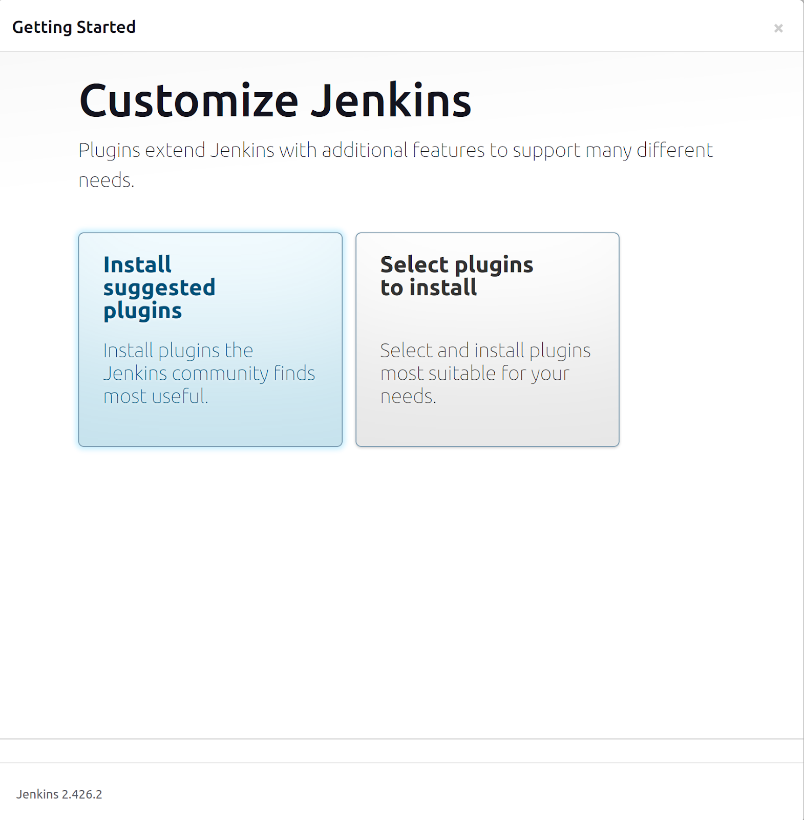 Getting started with customized Jenkins