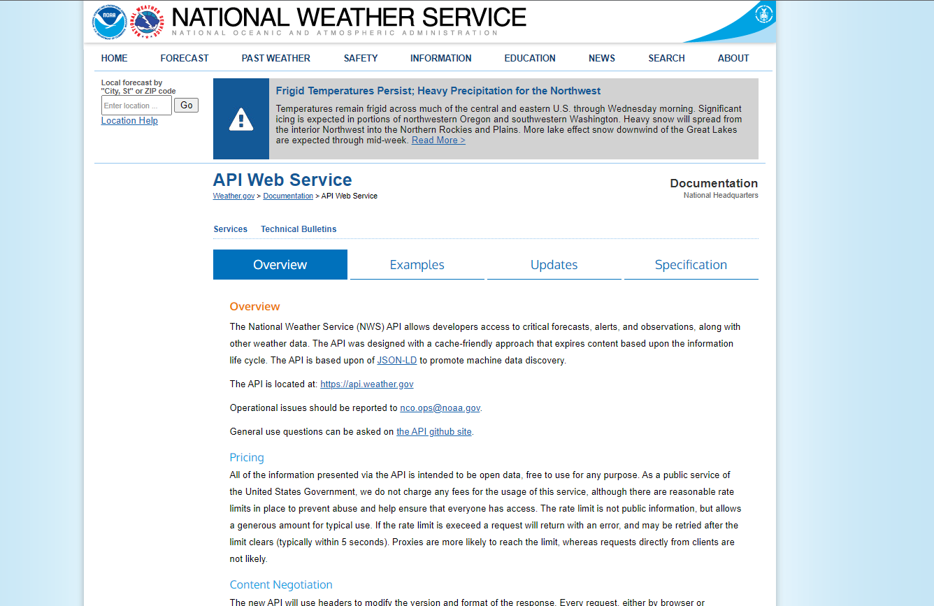 national weather service image