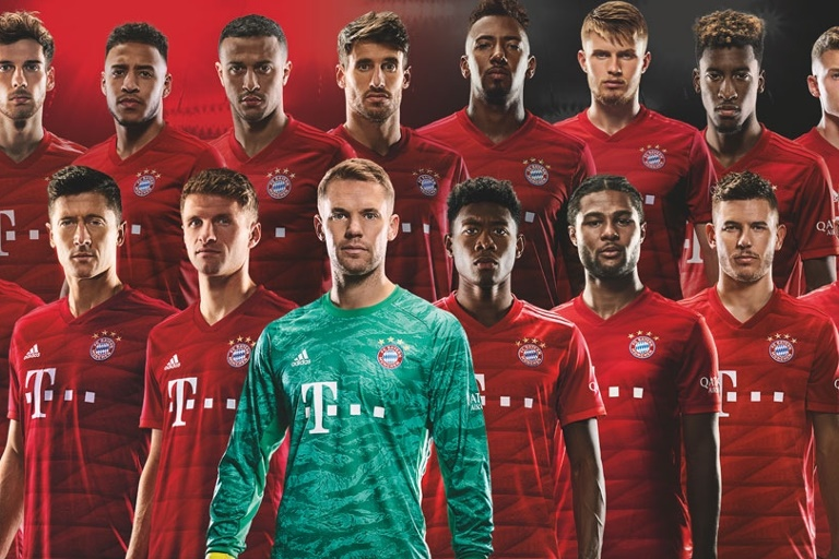 Dàn siêu sao của câu lạc bộ Bayern Munich