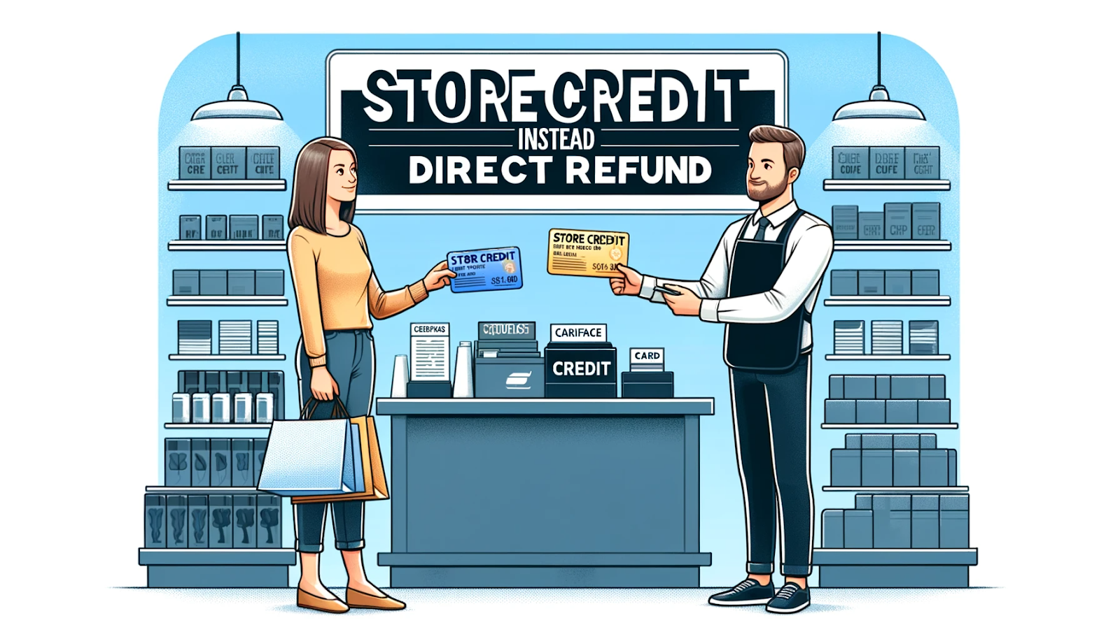 Store Credit Instead of Direct Refund to reduce returns