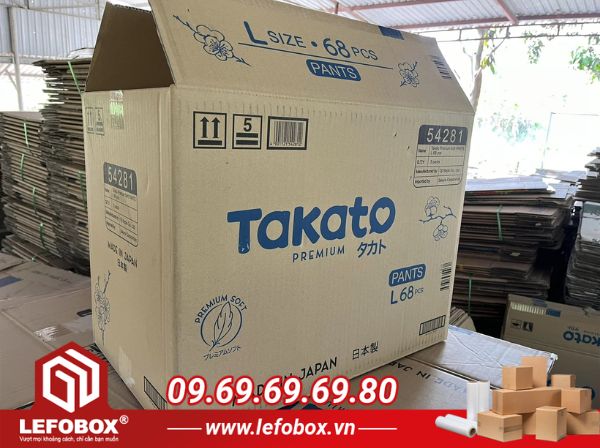 Địa chỉ mua bán thùng carton cũ Gò Vấp giá rẻ chất lượng LEFOBOX