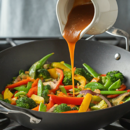 low sodium vegan stir fry sauce