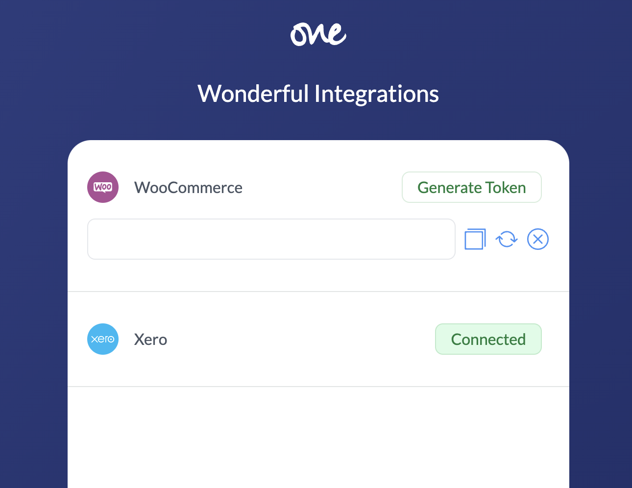 Xero integration