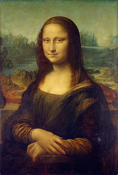 mona lisa as an example of 2D perspective