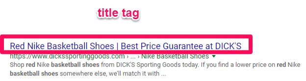 Titke tag for search query red nike basketball shoes