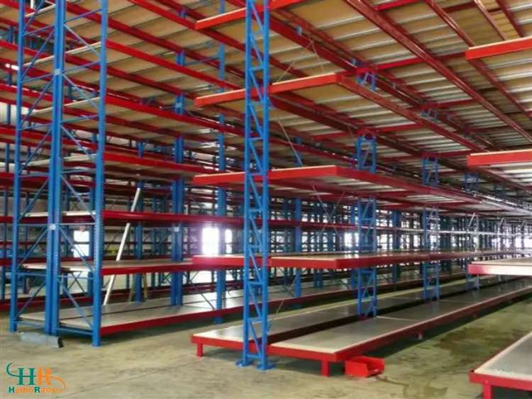 preparing warehouse racking system