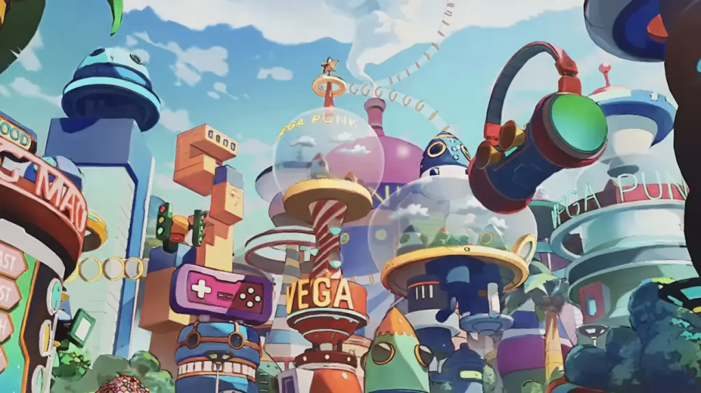 Egghead Island in One Piece.