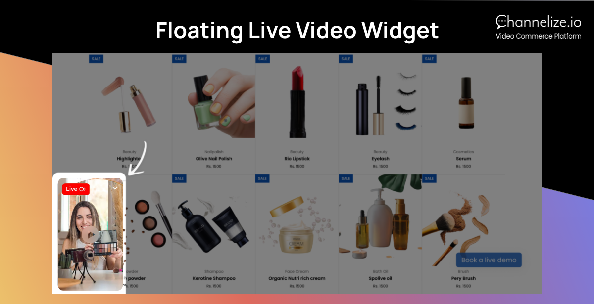 Floating Video Widget by Channelize.io