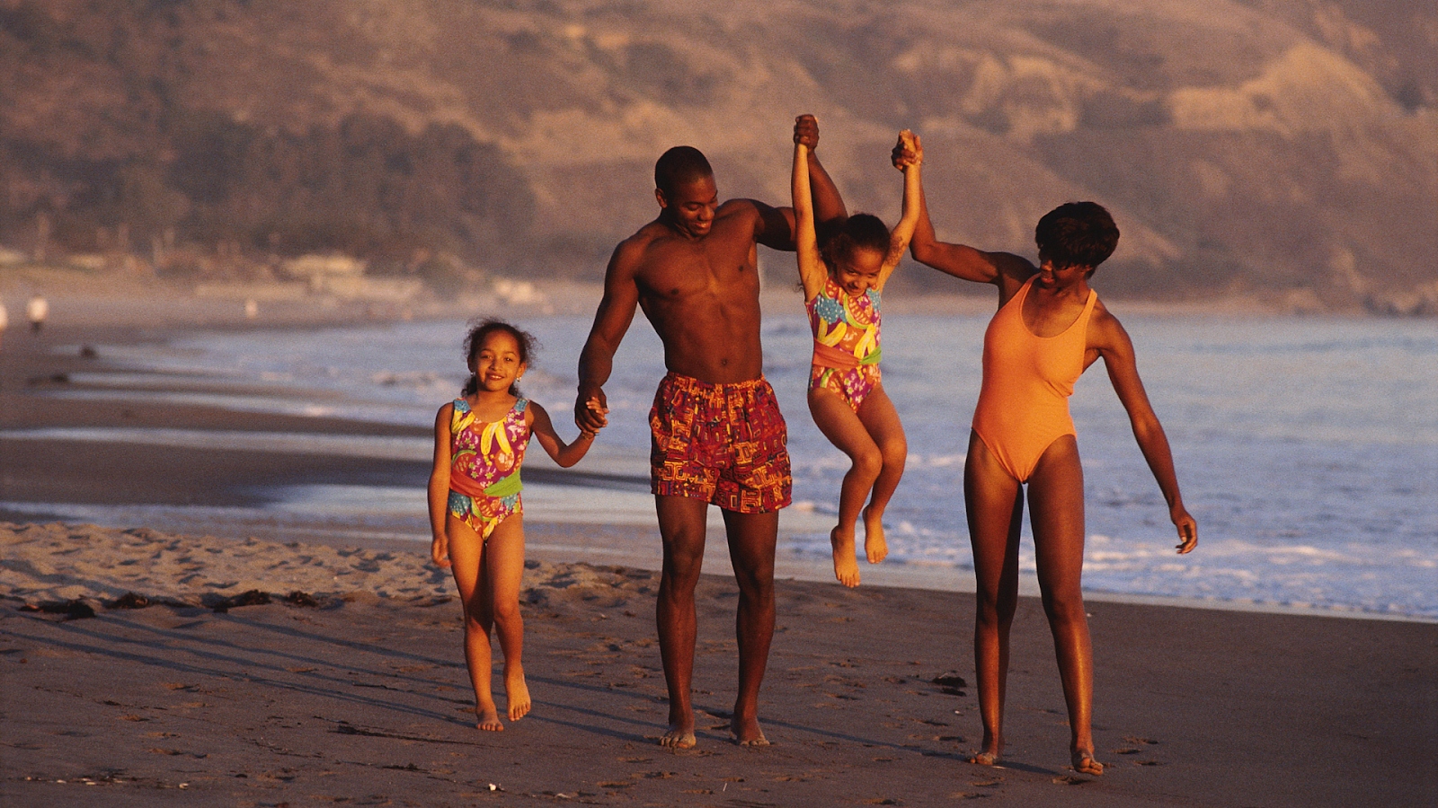 famille qui est en vacances en Martinique ou en Guadeloupe