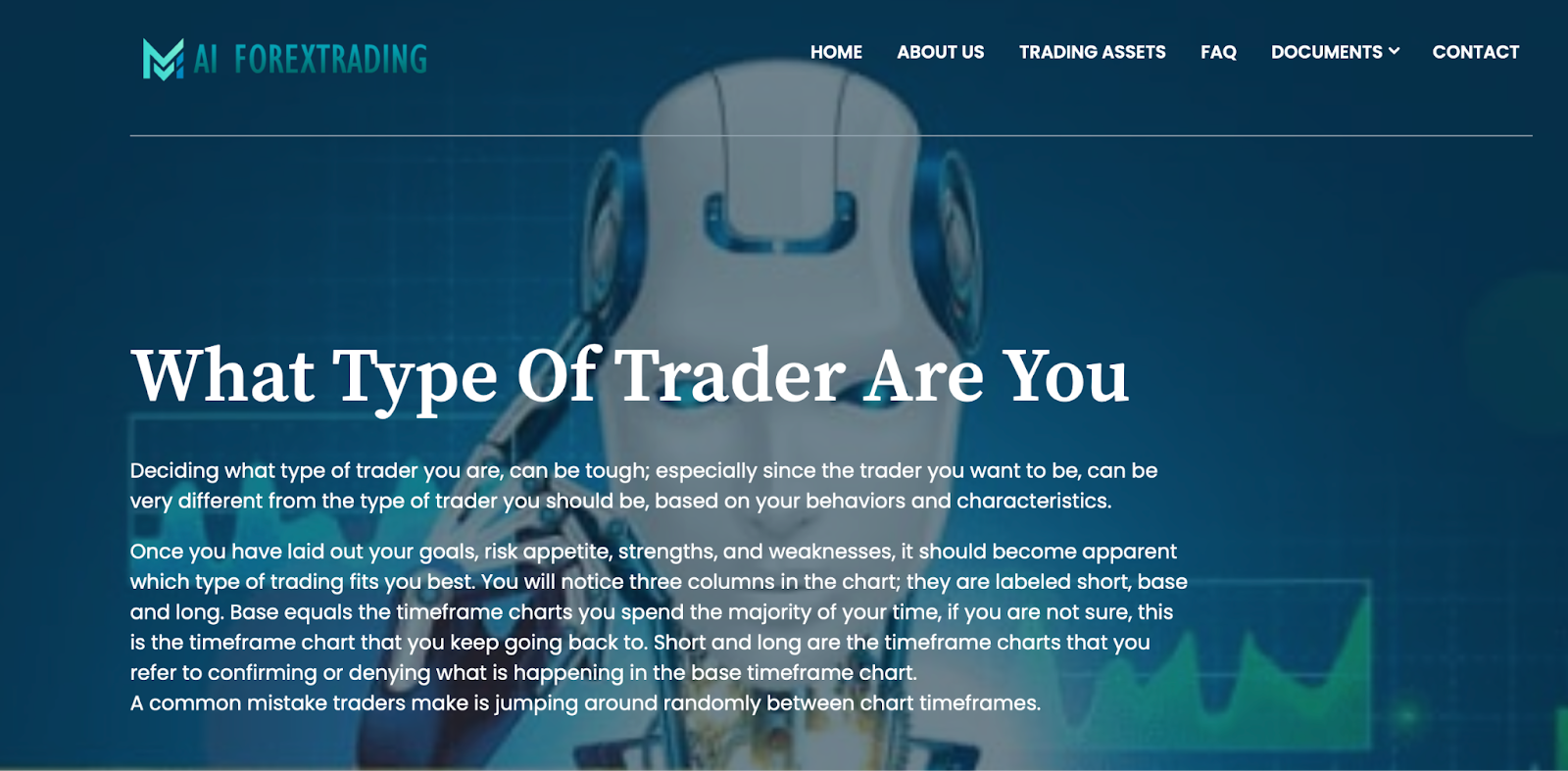 AI ForexTrading is an investment platform with an integrated automated trading system