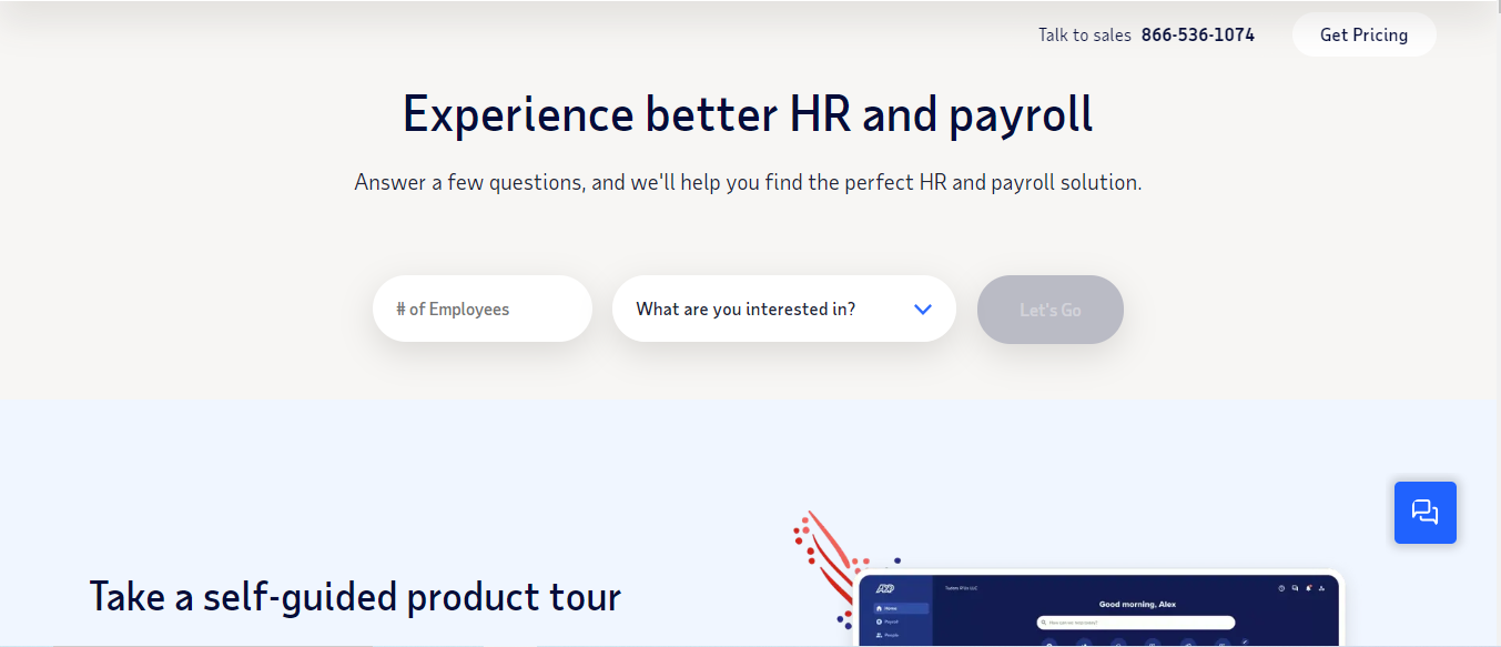 HR outsourcing software ADP