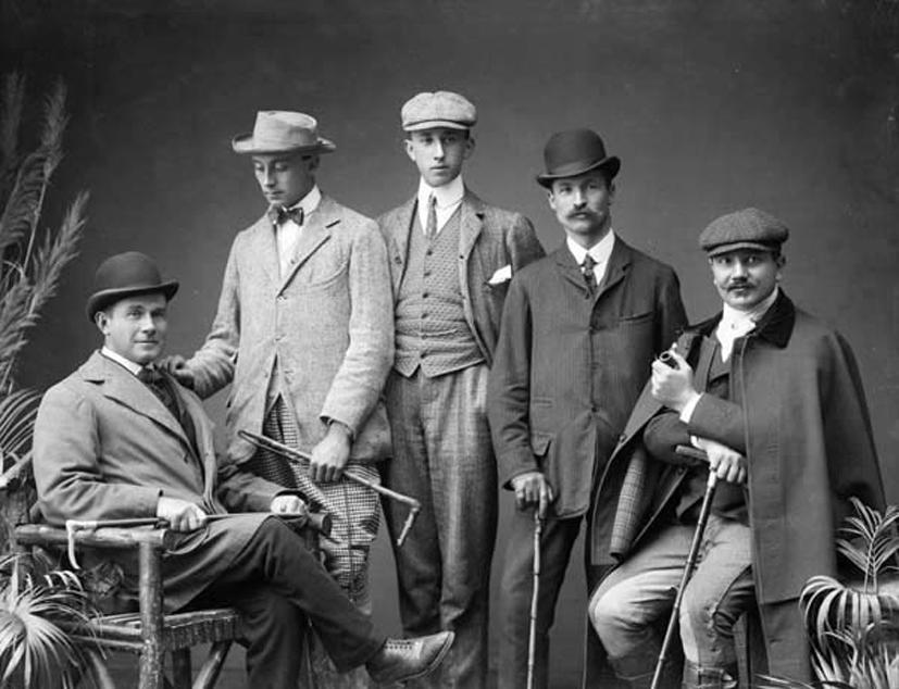 tren fashion 1900