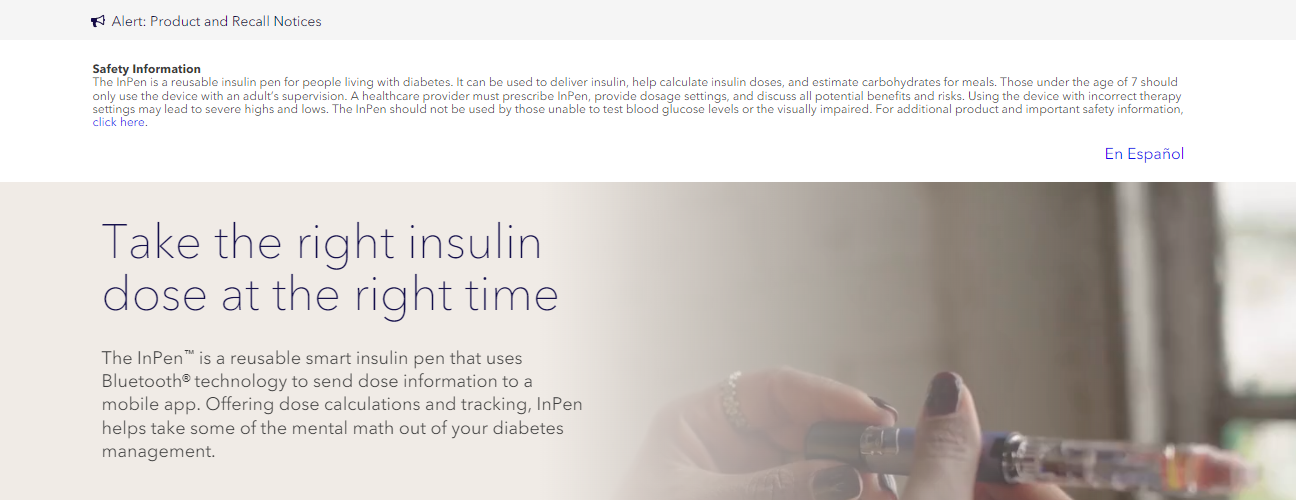  InPen Smart Insulin Pen IoMT