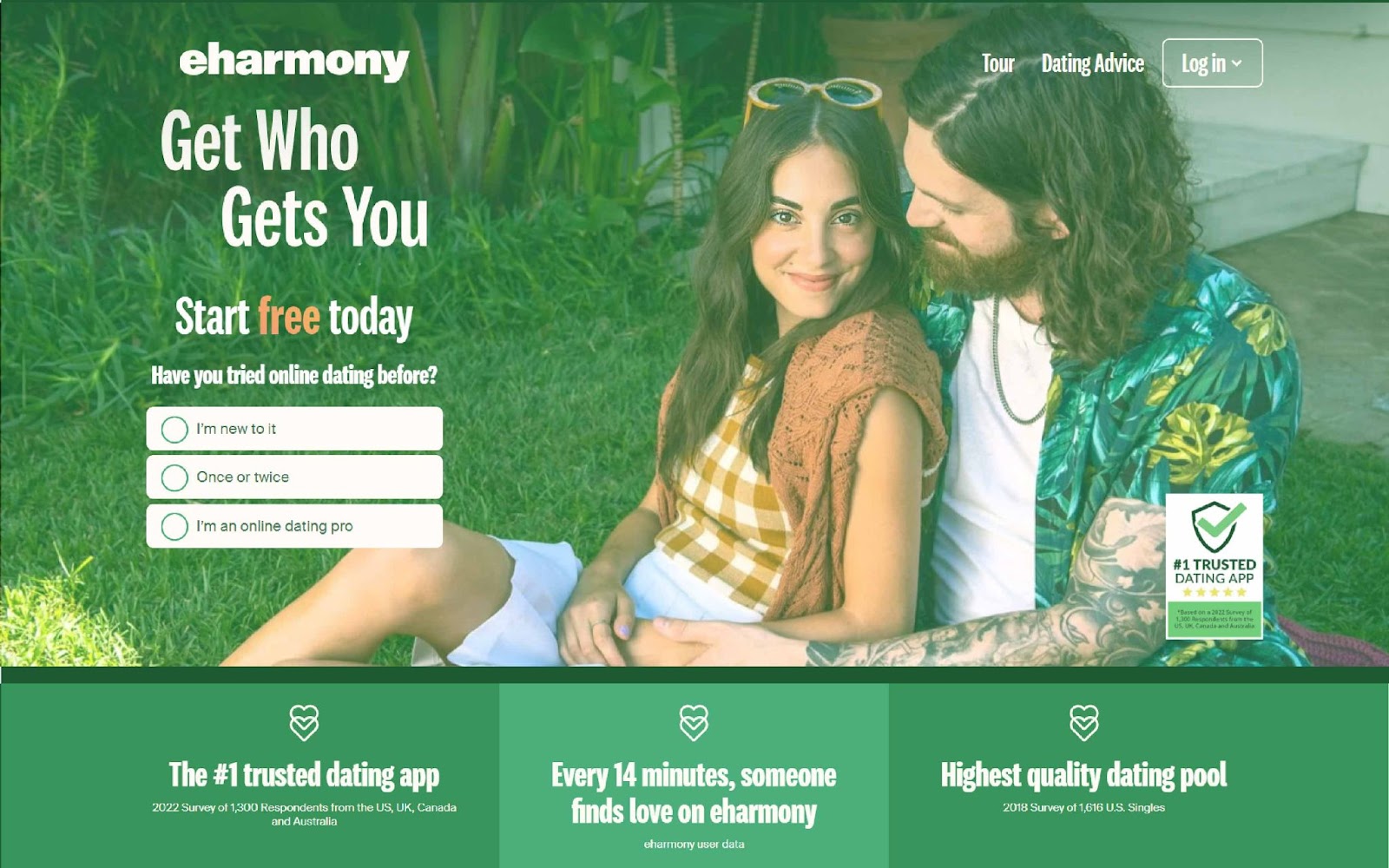 eHarmony - online dating sites