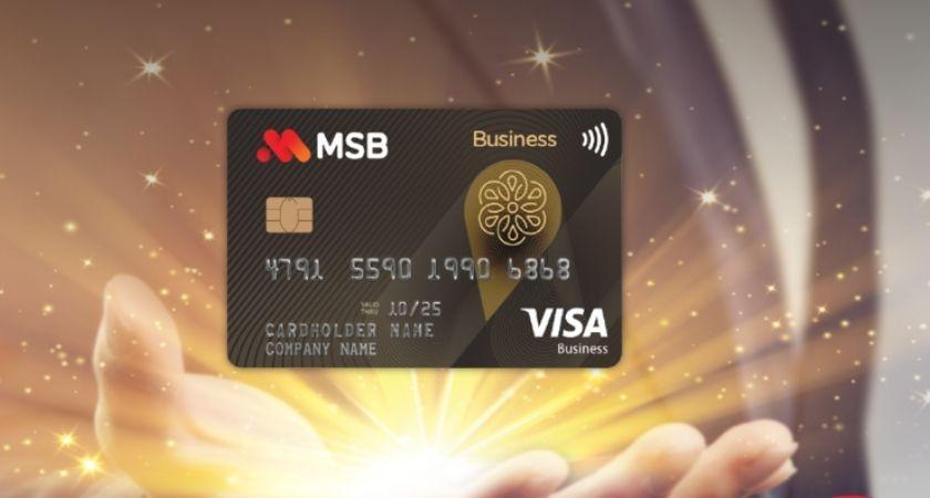 Lãi suất thẻ tín dụng MSB