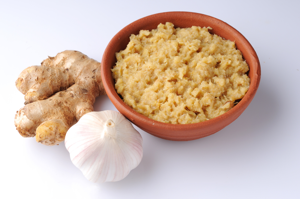 ginger-garlic paste for Lucknowi Biryani
