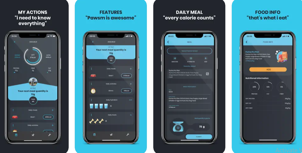 PAWSM Dog Food Calculator App