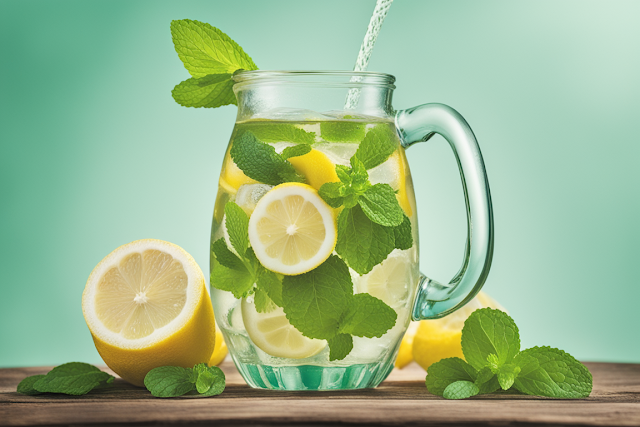 Lemon and Mint Water