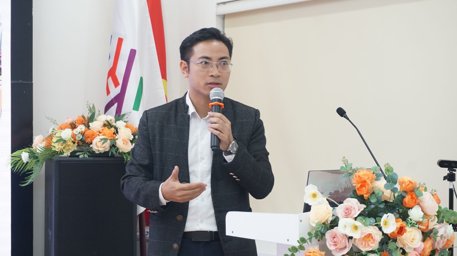 Ông Phan Xuân Thắng, Giám đốc Trung tâm Quản lý Đào tạo và Bồi dưỡng