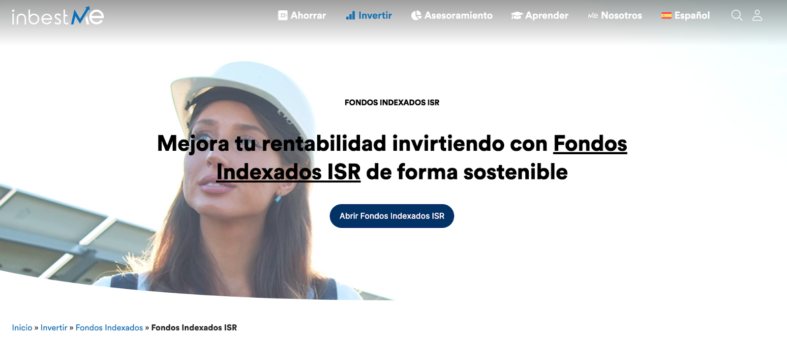 fondos indexados isr de inbestMe