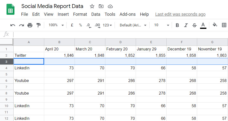 How to delete empty rows in Google Sheets Workspace Tips