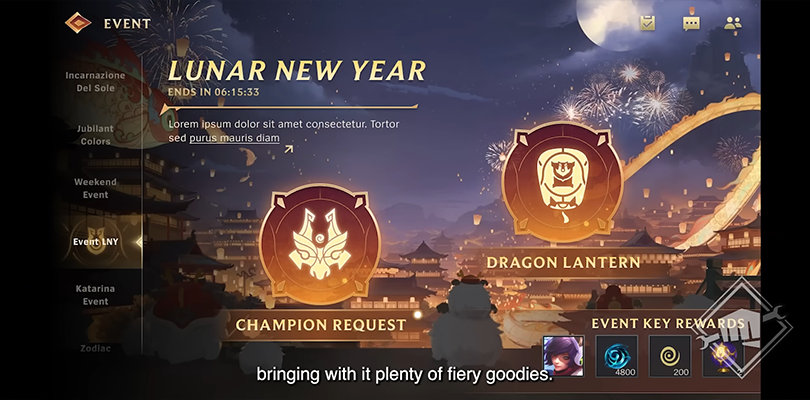 Lunar New Year event
