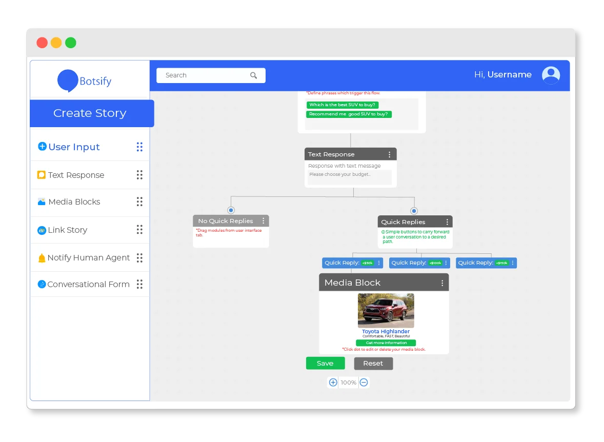 Botsify AI chatbot