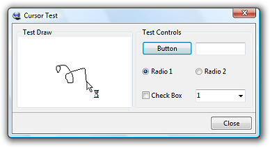 test animated cursor in IcoFX editor