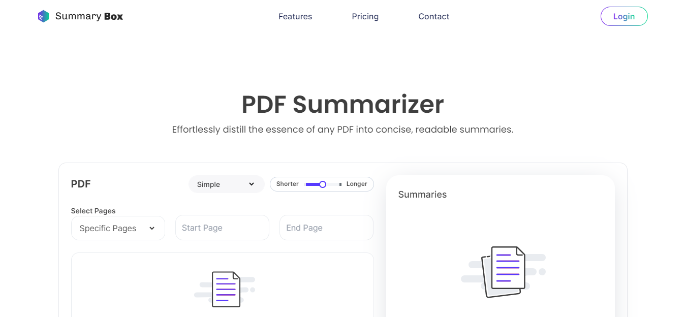 SummaryBox PDF Summarizer