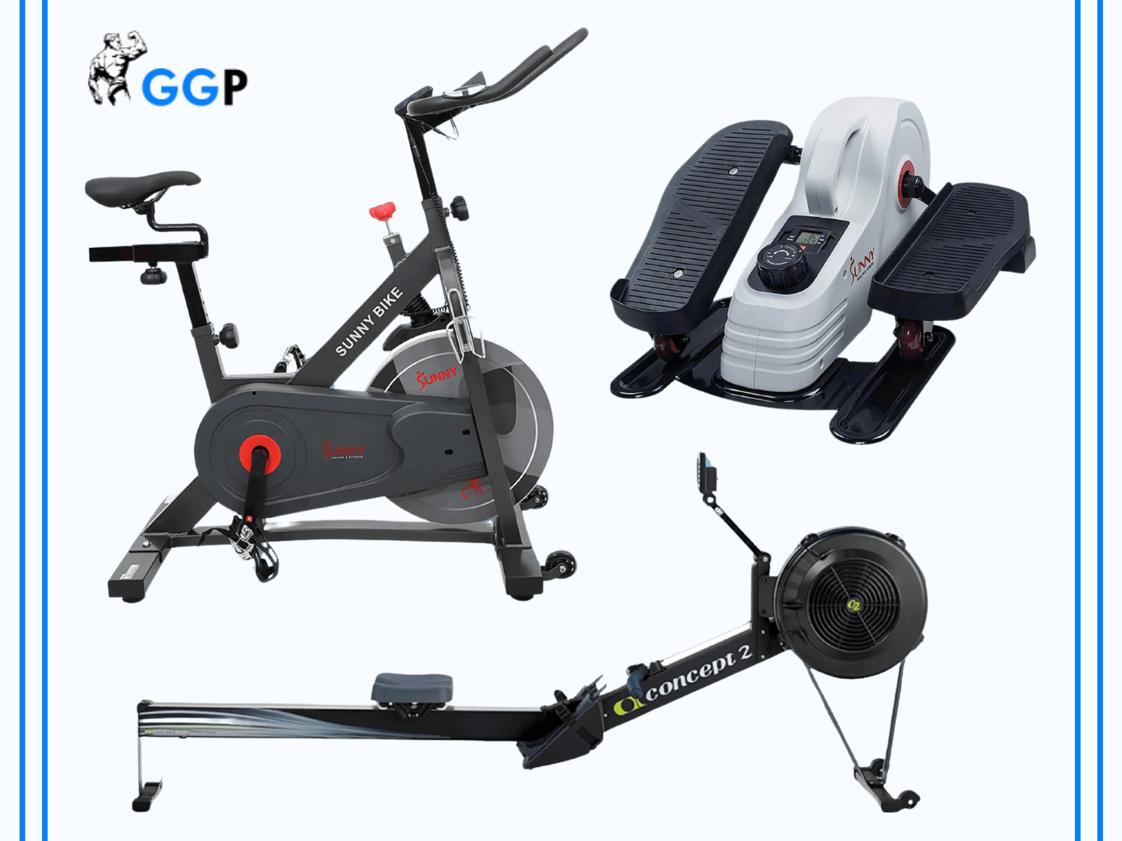 3 Cardiovascular Equipment such as Treadmills, Stationary bikes, Elliptical trainers