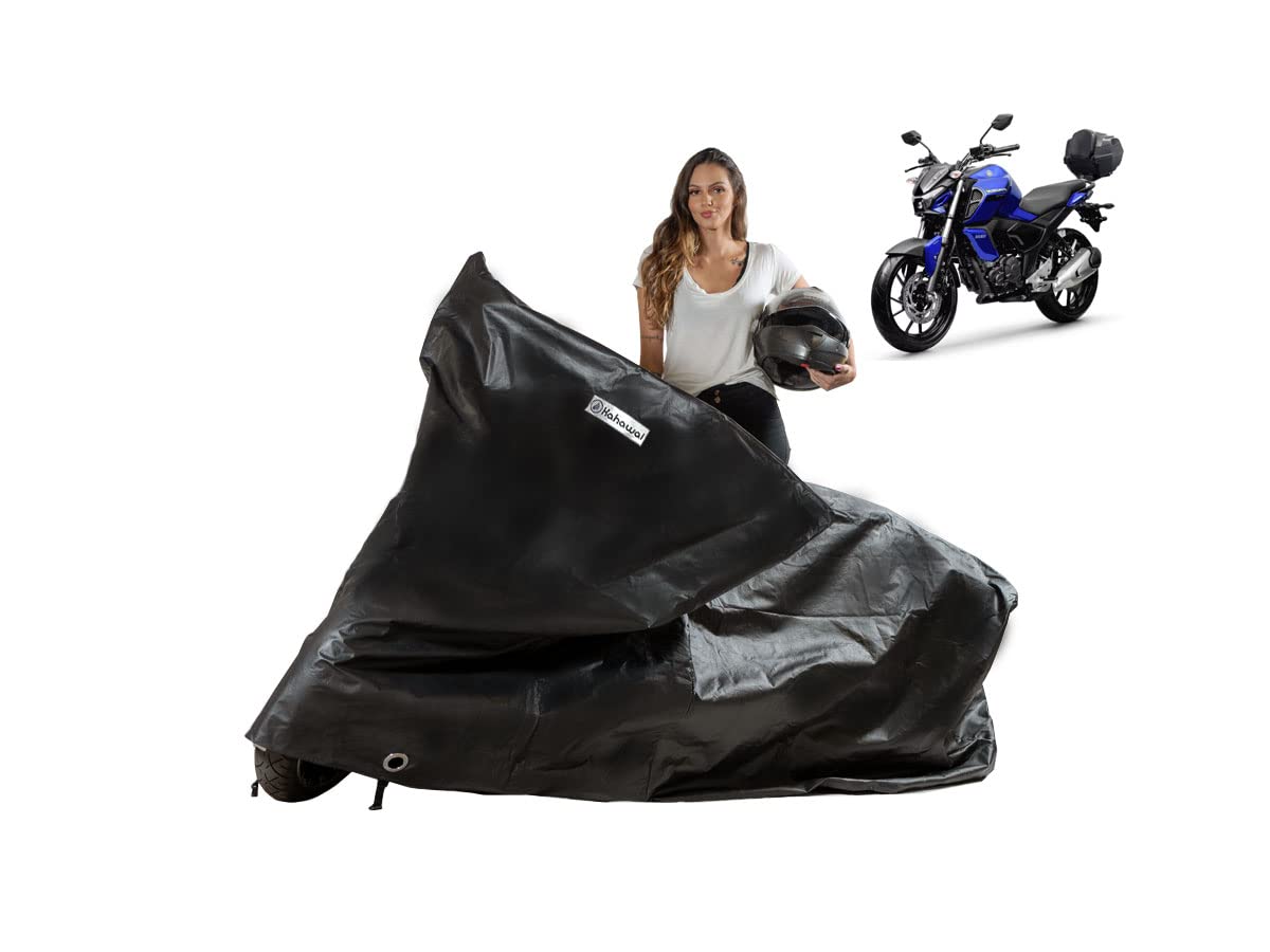 Capa Cobrir Moto Yamaha Fazer FZ15 com Baú Traseiro