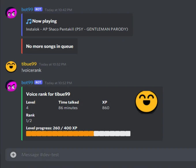 web discord fitur bot