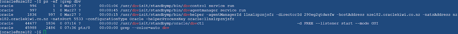 Dbvisit StandbyMP install Agent and Controlcenter on the standby server.