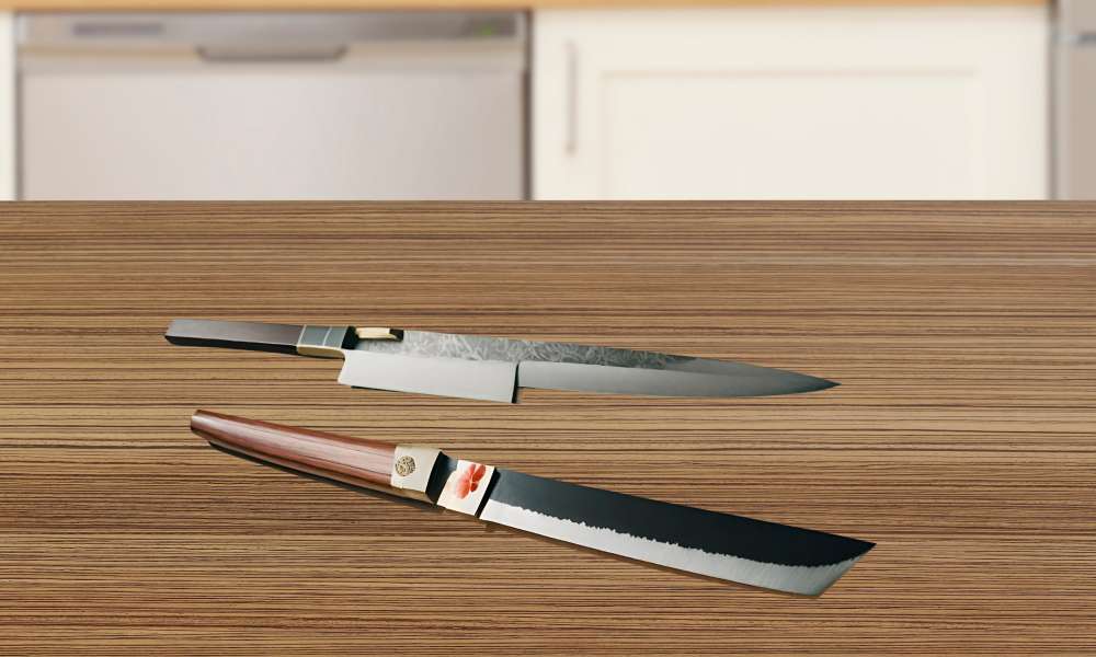 Comparison: Japanese Knife vs German Knife 1