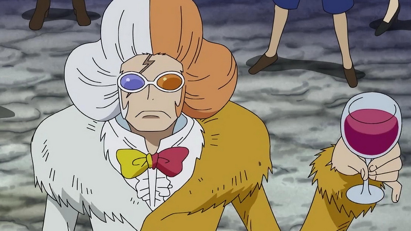Inazuma in One Piece. Still from the anime