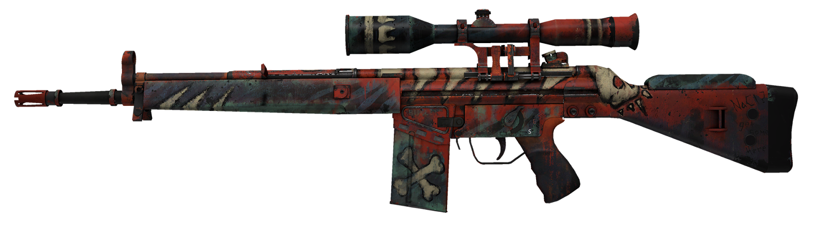 Popular skins for G3SG1 in CS2 2