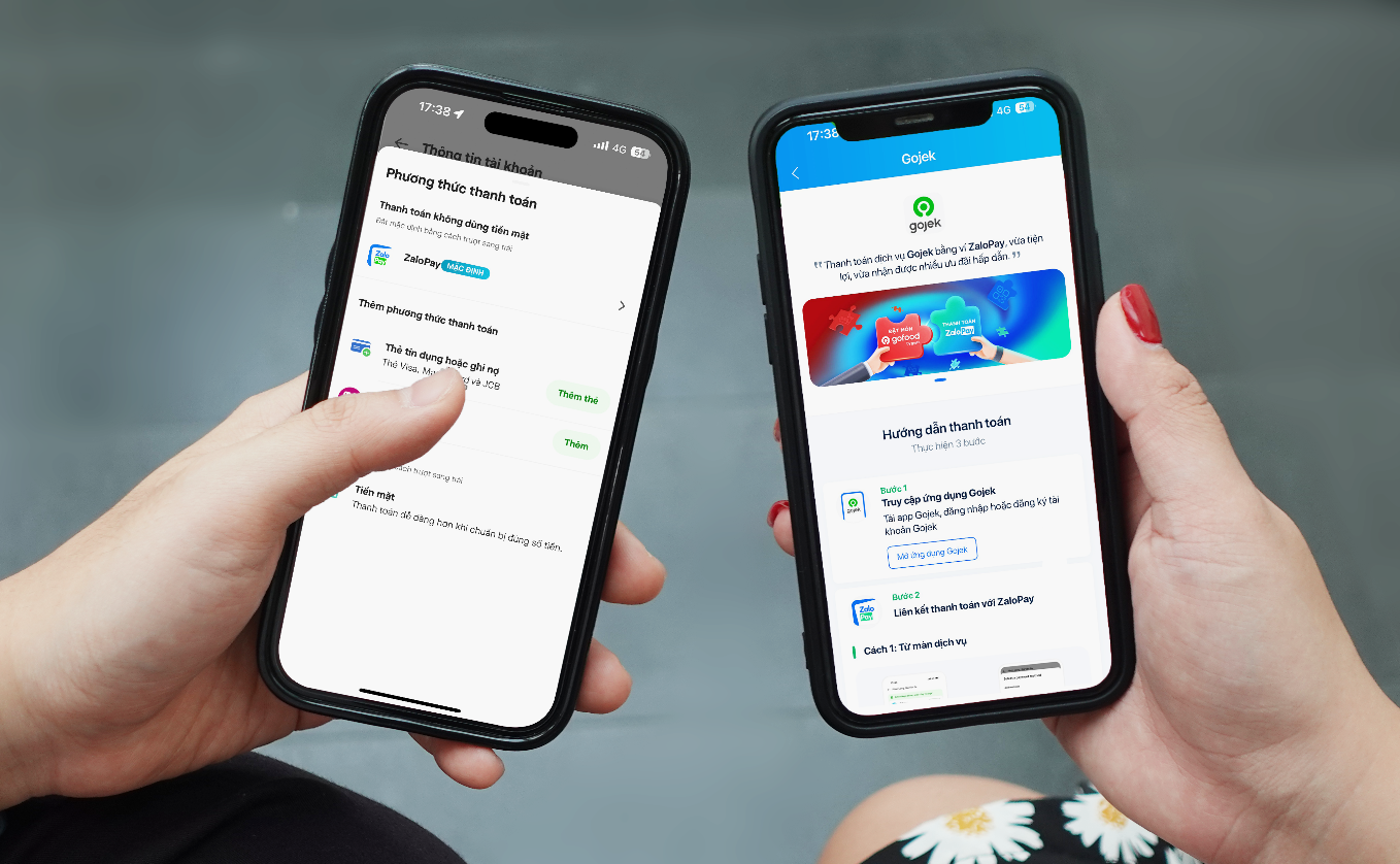 ZaloPay và Gojek công bố hợp tác, cung cấp thêm lựa chọn thanh toán không dùng tiền mặt cho người dùng Gojek tại Việt Nam
